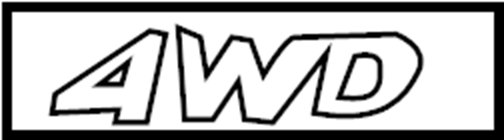 Эмблема 4WD